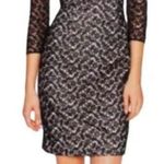 J.Crew New w Tags Little Black Lace Long 3/4 Sleeve Dress Womens 00 Photo 1