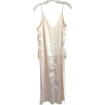 Obando Collecive Cream High Low Satin Sleeveless V Neck Tank Top Women's sz 12 Photo 9