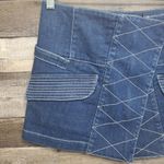Opening Ceremony asymmetrical mini denim skirt sz S RARE!! Photo 3