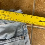 American Eagle  Outfitters curvy mom jean light Blue Distressed Straight Leg Photo 5