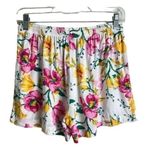 Serra  Colorful Floral Beach Summer Shorts Size M Photo 1