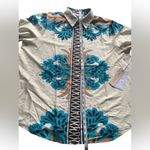 Sweet Rain  Plus Size Silky Style Long Sleeve Button Down‎ 100% Polyester Shirt Photo 5