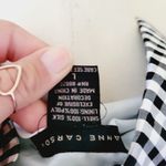 Anne Carson gingham embroidered silk tafetta blazer size large Photo 7