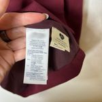 Madewell  Drapeweave Caldwell Double-Breasted Blazer Cabernet Size Medium Photo 4
