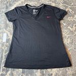 Nike  Black Fitted Short Sleeve Tee Photo 0