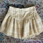 Love Shack Fancy  Yellow Skirt Mini Photo 2