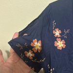 Roxy  Monument View blue pink floral wrap dress Size‎ 10 Photo 5