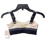 Beyond Yoga Kate Spade x Limited Edition Sold Out Gray Color Block Bra SZ XS NWT Photo 2