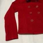 Abercrombie & Fitch  Authentic East Coast Vintage Wool Pea Coat Red Sz S Photo 2