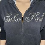 Ecko  Red zippered bling hoodie Photo 3