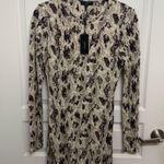 Rag and Bone Snake Print Long Sleeve Mini Dress NWT Photo 3