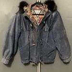 Marvin Richards Vintage VTG Women's Leather Jacket, Size L, Blue Photo 0