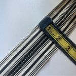 Elegant Striped Black and White Women's Belt Photo 6