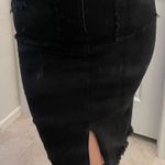 Denim Skirt Black Size L Photo 0