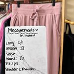 Victoria's Secret Victoria Secret Women’s Sweatpants Pjs Ribbed High‎ Waisted Pink Bow Size Medium Photo 2