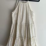 Chelsea and Violet Cream Eyelet Dress Size Small Photo 0
