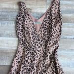 Reformation Feline Leopard Print Mini Dress Size S Photo 2