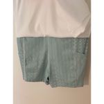 Barstool Sports NWT  Golf Dress White Green Sleeveless Printed Shorts Side Slits Photo 11