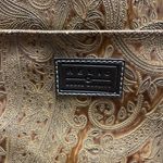 Fossil Relic by Brown and Tan Paisley Embossed Vegan Leather Purse Handbag Photo 3
