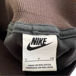 Nike NWT  Shorts Womens S Black Brown High Rise Reverse French Terry Athleisure Photo 4