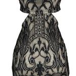 Lovers + Friends Dress Sz M NEW Black Lace Overlay Sleeveless Cocktail Party NWT Photo 1