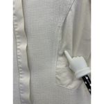 Lafayette 148  Women's Blazer Full Zip Net Overlay Long Sleeve Size 10 Cotton Photo 13