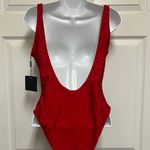 Dixperfect BAE Watch Red Scoop Swimsuit Photo 5