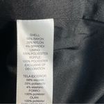 Chico's Chico’s 1 Black Novelty Trim Ponte Military Jacket Ruffle Trim Blazer Sz 8 Photo 12