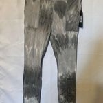 Bebe  Gray Tie-Dye Leggings Photo 1