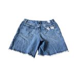 Good American  Shorts Womens 12/31 High Rise Cutoff Distressed GNICO235T‎ New Photo 1