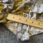 Maeve Anthropologie  Patchwork Pleated Shorts Pull On Flowy XS Boho Cottagecore Photo 12