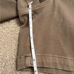 Spanx  4” Stretch Twill Shorts Women’s Size Large Taupe Brown NWT Flattering Fit Photo 14