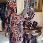 Free People multicolor All Doll Up paisley Mini Dress size Medium Photo 3