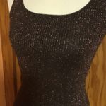 Derek Heart Bronze Sparkly Racerback Tank Top Photo 4