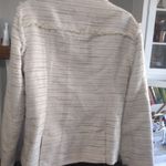 Sail To Sable STS Cream Tweed Zip Front Waist Jacket Photo 1