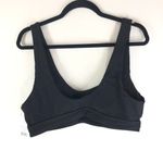 ANDIE  Swim Ventura Rib Bikini Top Scoop Neck Removable Cups Black XXXL Photo 3