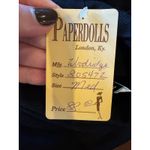 Windridge Shirt Women Medium Black Knit Turtleneck Lightweight‎ Top NWT Goth Photo 8