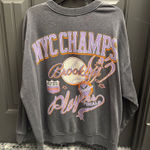 H&M OVERSIZED PRINTED SWEATSHIRT  Photo 0