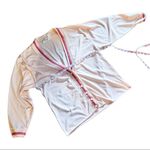 Vintage 80’s 90’s Lightweight Pink Cardigan Stefano World Wide Size L Photo 6