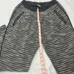 H&M black and white knit joggers woman’s size xtra small Photo 3