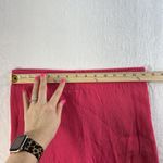 Trina Turk  Sz S Genie Bright Pink Front Slit Lounge Pants Gauze Beachy Vacation Photo 7