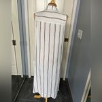 Peyton Jensen  Striped Sleeveless‎ Shirt Dress Photo 3