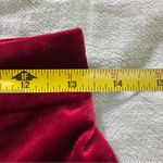 Torn By Ronny Kobo Red Velvet Flare Pants Size XS Photo 5