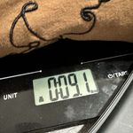 Brown jumper sweater womens medium black woman design embroidered fall autumn Photo 8