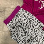 Juicy Couture NWT Purple Pajama Loungewear Set Jogger Style Pants Photo 2
