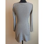 Victoria's Secret  Women's Sweater Dress Gray Lightweight Pointelle Accent XS/TP Photo 2