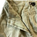 Vintage Carole Little Linen Pant Suit Green Size 8 Photo 11