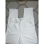 Madewell  The Curvy Perfect Vintage White Jeans, size 25, ND629 Photo 2