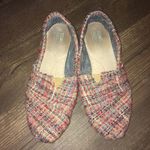 Toms Tom’s multicolor textured woven slip on shoes Photo 0