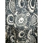 Celestial Flowy Circle Skirt Black Size M/L Lakhay's Faux Wrap Skirt Size M Photo 5